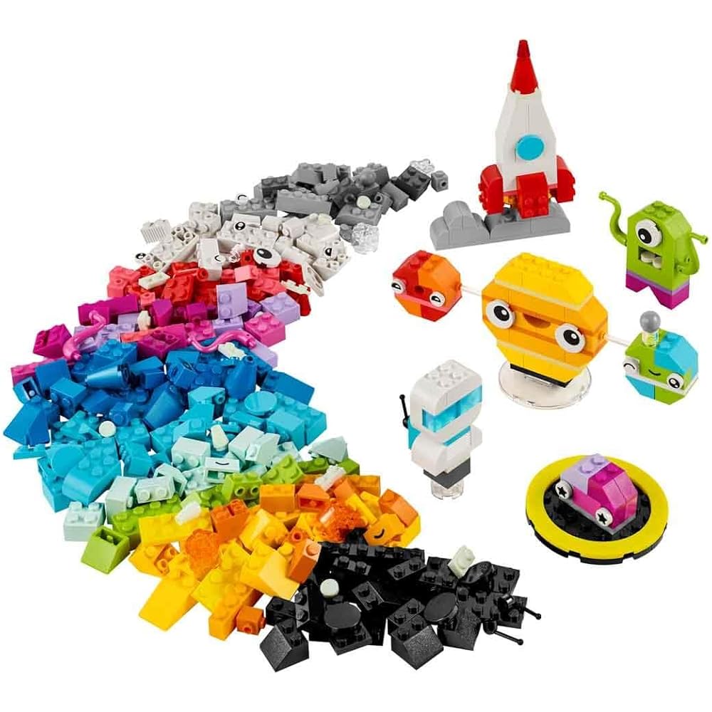 LEGO Classic Star Building Toy Set 11037 Educational Blocks for Boys and Girls Ages 5-8