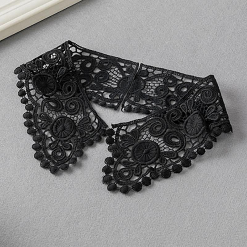 1 Pair New Versatile Lace DIY Accessories With Fake Collars And Patches For Clothing Accessories