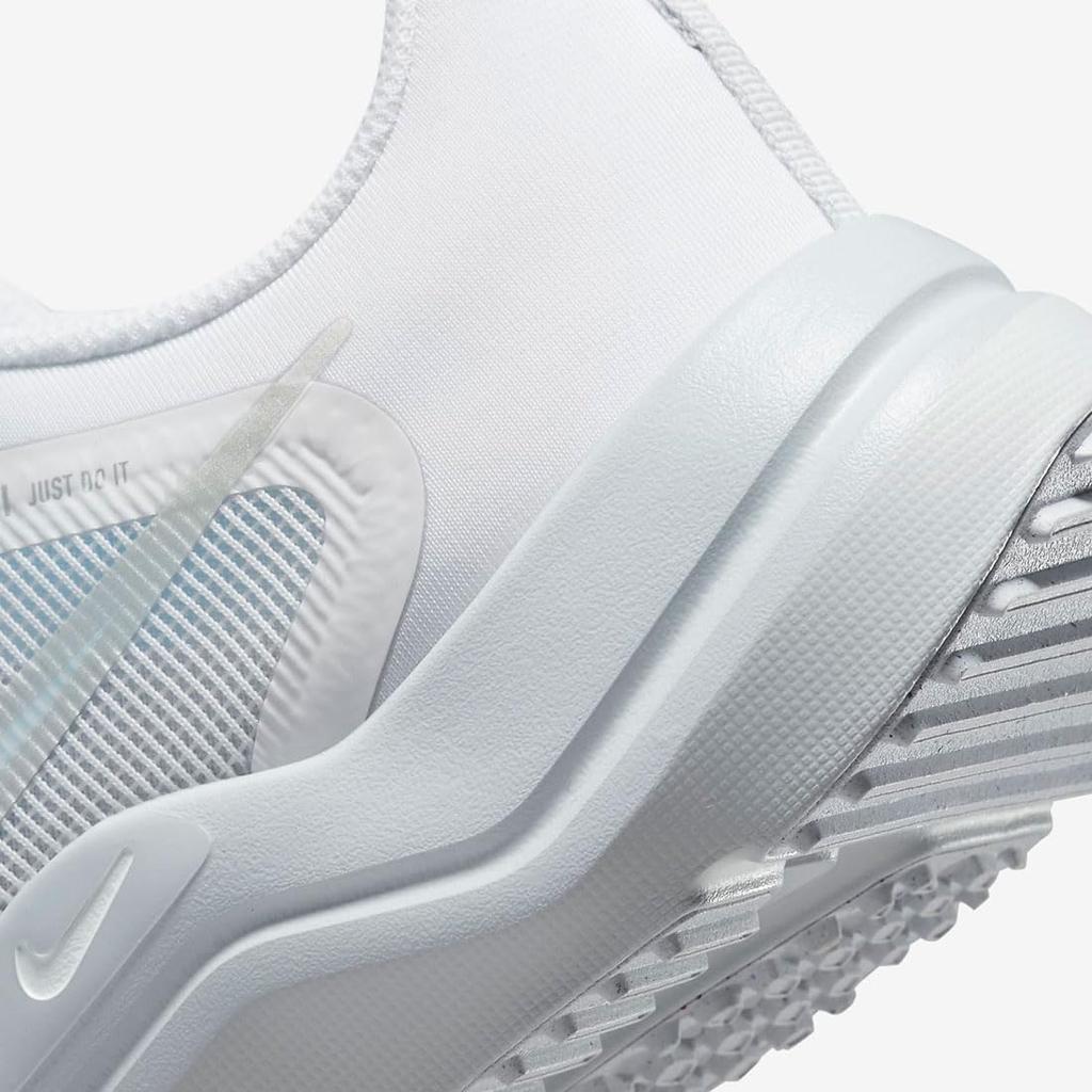 Nike Downshifter 12 DOWN SHITER Silver Japan Size [W 12] White/Pure Platinum/Metallic DD9294-100 22.0cm