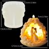 Male Female Couple Riding Horse Candles Silicone Mold Bridal Bride Riding horse Resin Mould Valentine's Day Gift Gypsum Mold