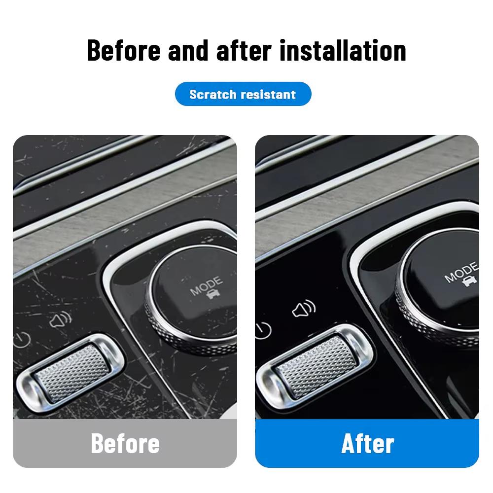 סרט הגנה פנימי נגד שריטות עבור MAZDA CX-30 2020-2024 Equator Sport Car אביזרי מסך קונסולה מרכזית TPU