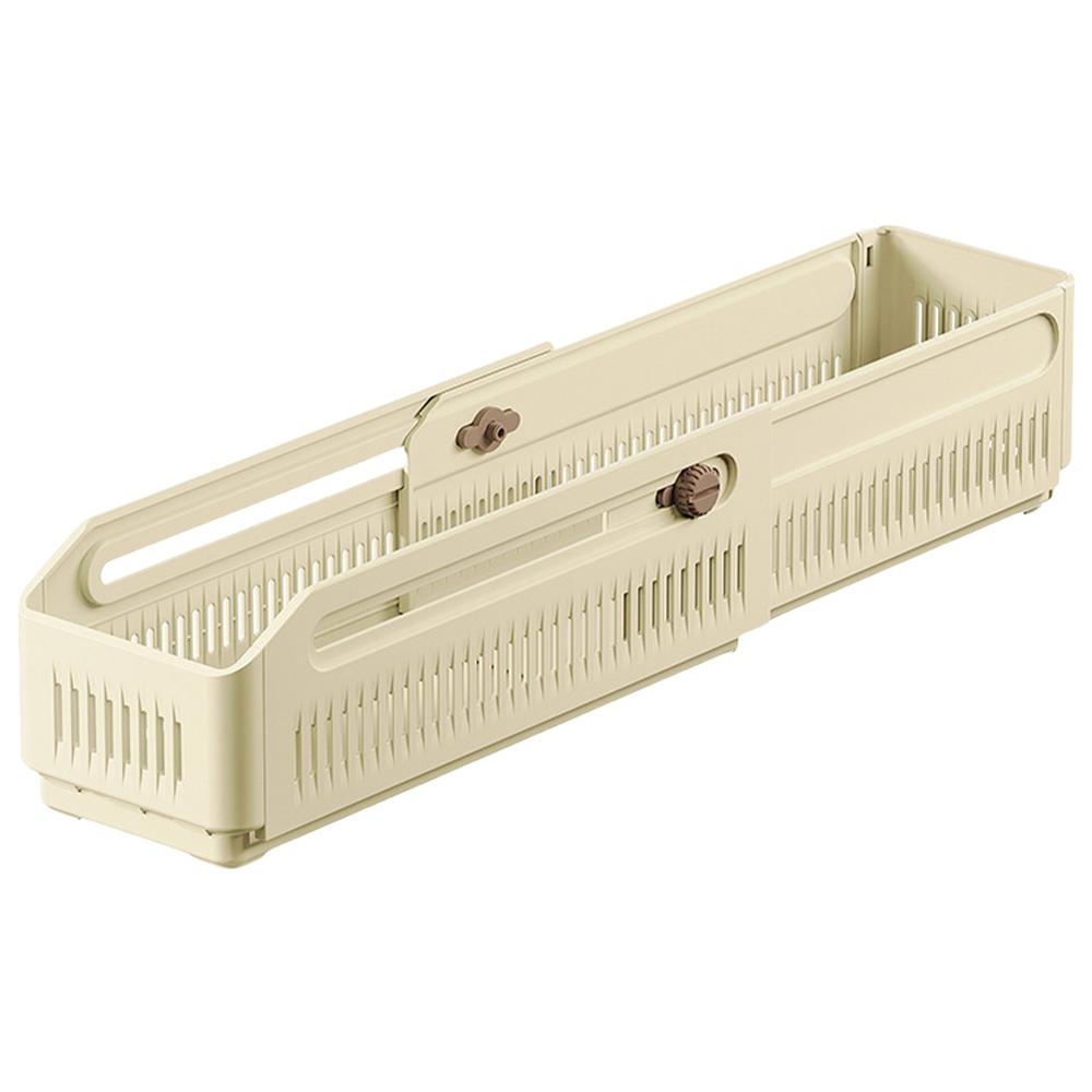 Stackable Cabinet Pull Out Organizer Adjustable Desk Drawer Organizer Retractable Snack Storage Box For Pantry Kitchen Bedroom