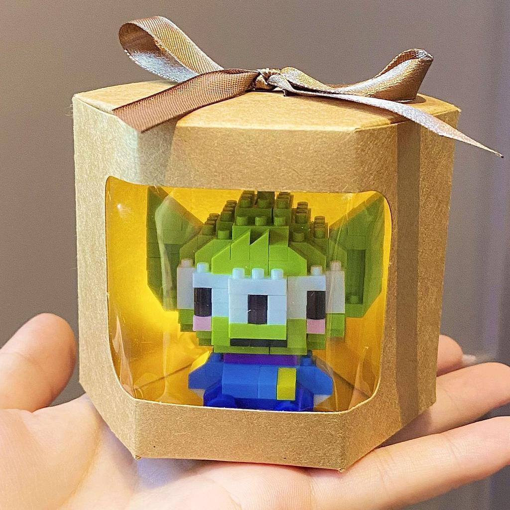 Small Particle Building Blocks - Educational Puzzle Figures & Ornaments for Kids' Birthday Gifts