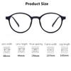 Ultralight Titanium Alloy TR90 Myopia Glasses Retro Round Optical Prescription Eyeglasses Frame Men and Women Oculos