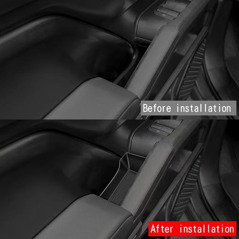 Door Handle Storage Box For Toyota 4RUNNER 2025 ABS Material Silicone Tray Organizer Interior Upgrade Car Accessories