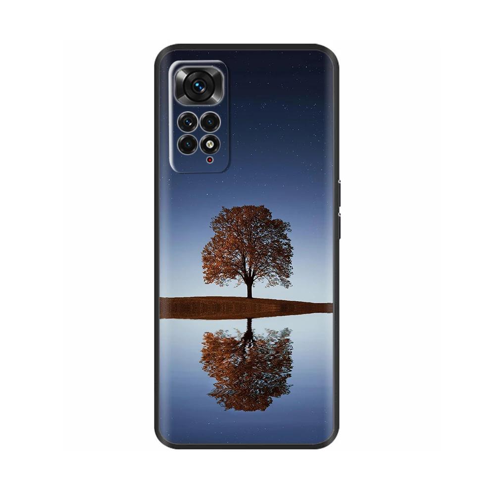 Hülle Für Xiaomi Redmi Note 11 11S Weiches Flüssigsilikon Cartoon Hülle Für Redmi Note11 Pro Plus Fundas Gemustert Vollschutz
