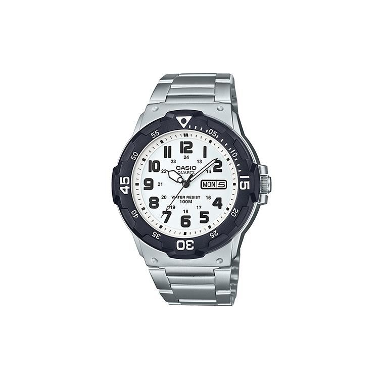 CASIO Men YOUTH White Watch MRW-200HD-7B MRW-200HD-7B Silver Strap