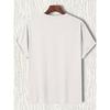 Trendy and Fashionable Casual Men's T-shirt for Daily Wear New Summer Style, Round Neck, Relaxed Fit, Oversized, Cool, Casual, and Fashionable