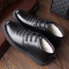 Hot winter cotton shoes men's genuine leather cashmere warm casual shoes velvet leather shoes non-slip middle-aged and elderly dad shoes