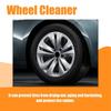 Tire Cleaner and Shine 120ml Mild Tire Protectant for Car Long-Lasting Tire Maintenance Supplies with Cloth for Car Vehicle