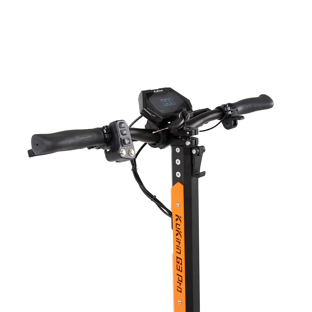 KuKirin G3 Pro Dual Motor Electric Scooter 2400W 52V 23.4Ah, 65km/h 10" Off-Road Tires, Hydraulic Suspension & Oil Brakes Foldable E-Scooter