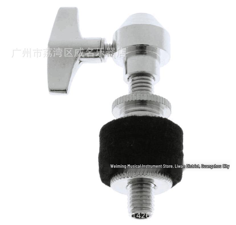 Hi-Hat Clutch & Floor Cymbal Fixing Screws with Felt Nuts - Drum Accessory Set