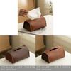 Pu Leather Tissue Box For Living Room With Multi Use Features For Home Decor