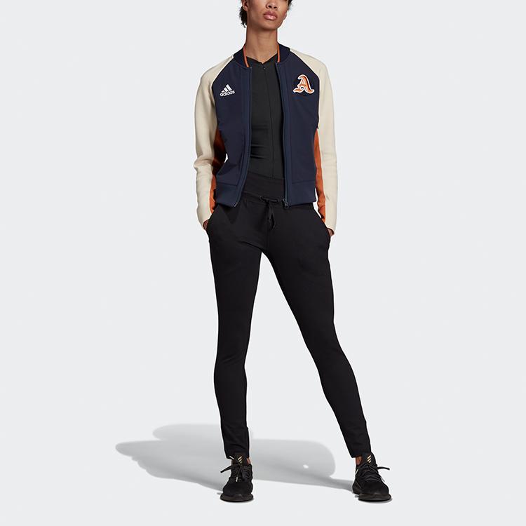 Adidas W Vrct Pant Fitness Tapered Running Training Long Pants Women Pants Black DX8415