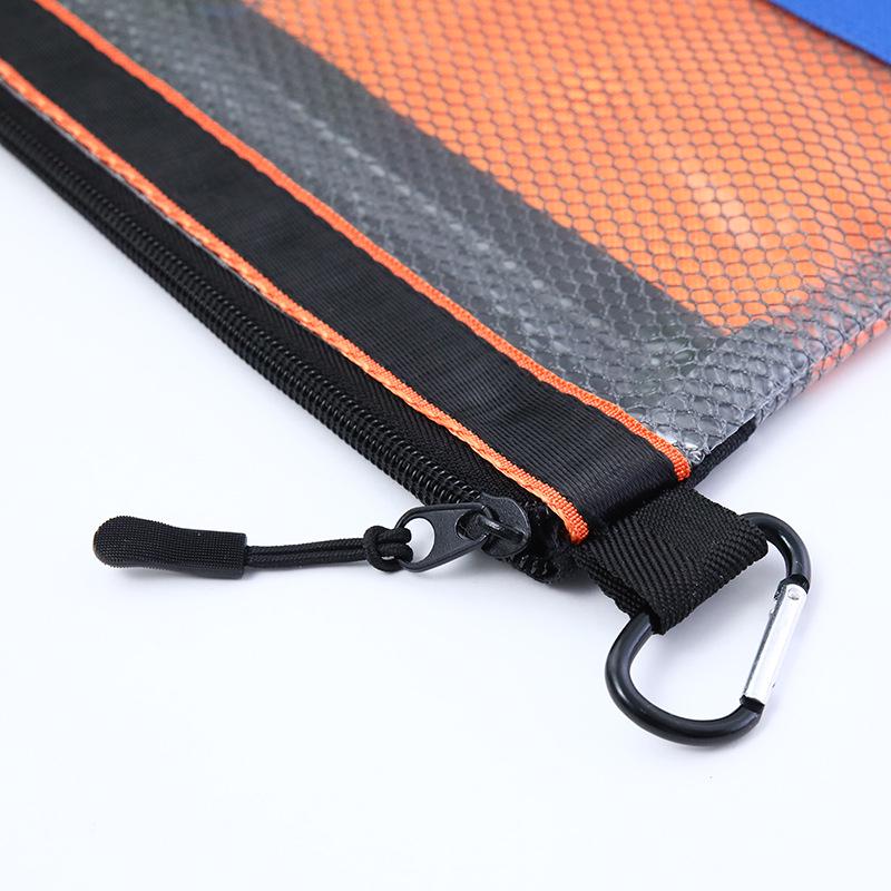 Waterproof Transparent Zipper Oxford Tool Bag - Multifunctional Electrician & Hardware Storage