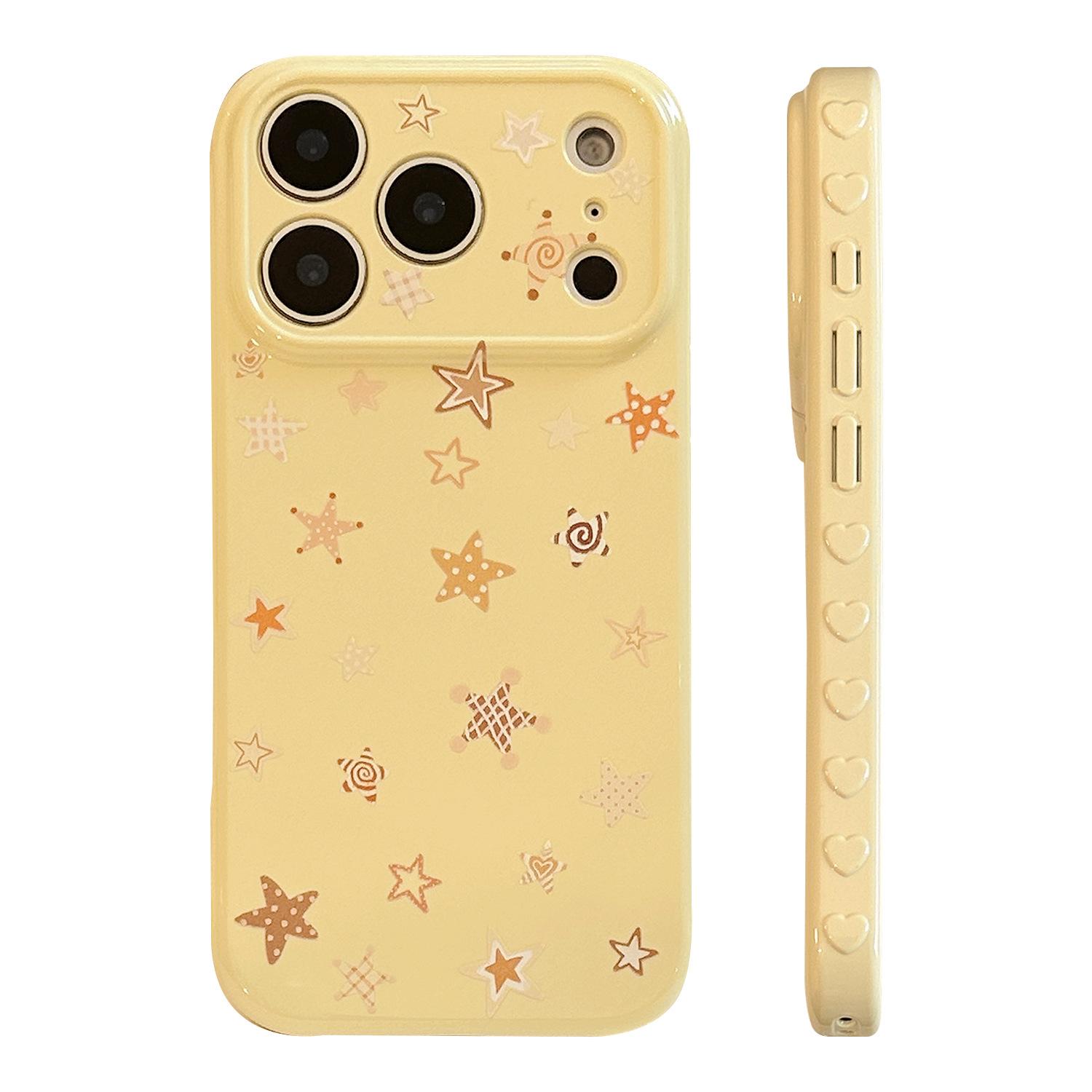 

Creative Star phone case is suitable for iPhone 15 iPhone 16 iPhone 17 iPhone 17 Pro Max