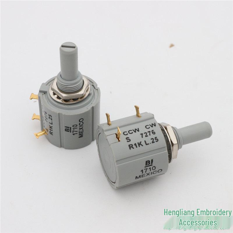 Embroidery Machine Potentiometer: Color Changer Positioner R1K Without Thread (One Unit)
