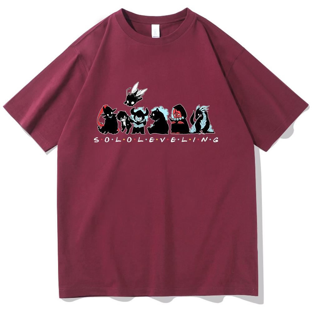 

Футболка из хлопка с принтом в стиле аниме, с круглым вырезом и короткими рукавами, свободный и удобный топ для мужчин и женщин 3XL