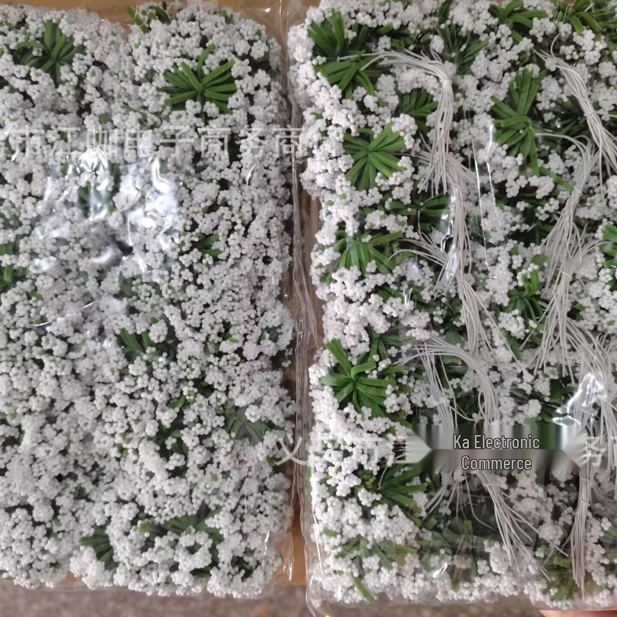 Gypsophila Lavender Chive Blossom Artificial Flower for DIY Wreaths, Wedding Decor & Bouquet Accessories.