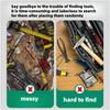 8/12/18/24Inch Strong Magnetic Tool Holder Heavy Duty Magnetic Tool Bar Strip Space Saving Storage Rack for Workshop Garage Home