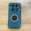 עבור Oukitel WP60 5G נרתיק קשיח לטלפון שקוף עמיד בפני זעזועים עם מחזיק טבעת לניווט ברכב עבור כיסוי טלפון Oukitel WP60 5G
