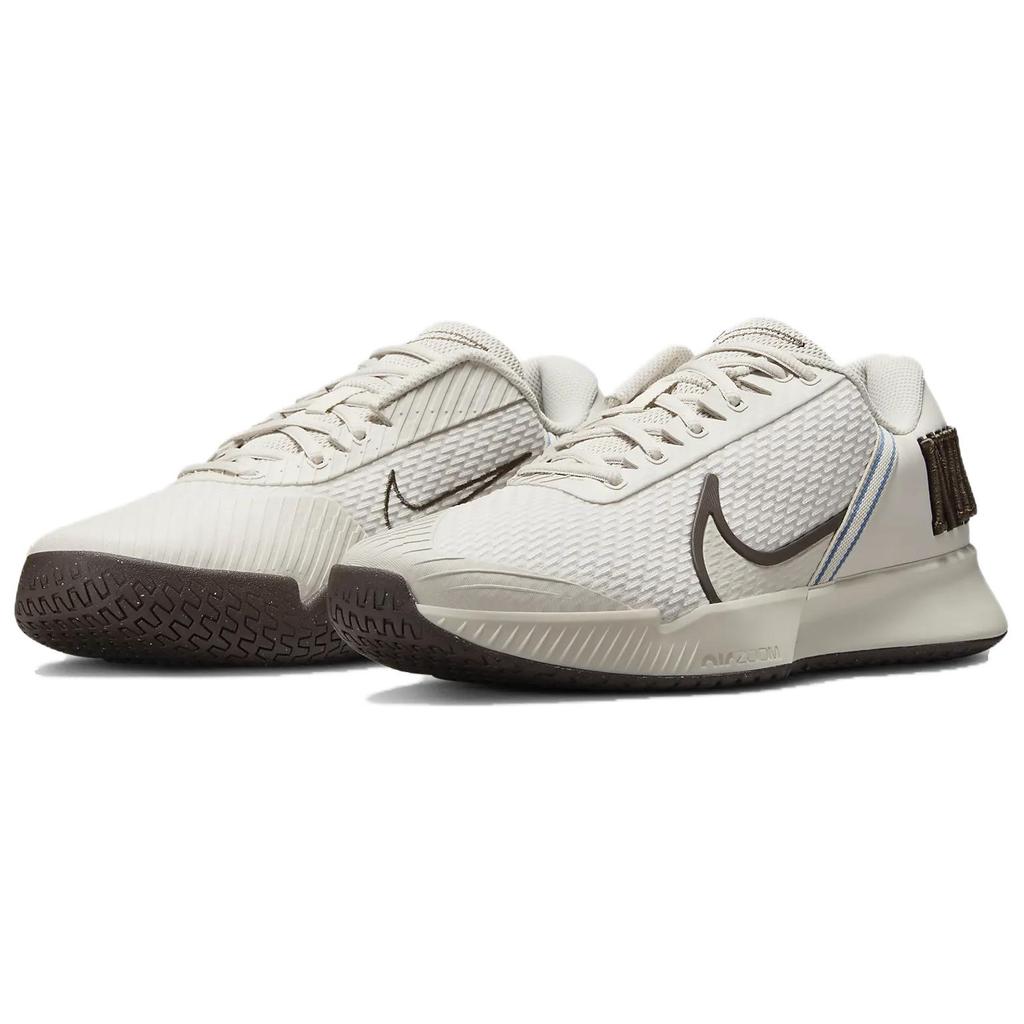 Nike Court Vapor Pro 2 HC Heritage Light Orewood Brown Baroque Brown Aegean Storm Men Sneakers FZ8544-100