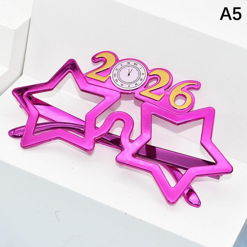 

2026 Номерные очки Счастливый год Очки Очки с бриллиантовыми блестками Солнцезащитные очки Косплей Реквизит Украшение для рождественской вечеринки Смешные очки