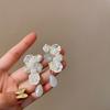 Premium pearl flower fringed earrings 2025 light luxury gentle temperament earrings niche personality earrings women