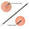 4/6pcs/set Rose Gold Blackhead Needle Set Stainless Steel Pore Cleanser Tool  Beauty Treatment