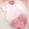Infant Photography Clothing Breathable Polyester Fabric Multi Color Option Newborns Studio Props with Matching Headwear