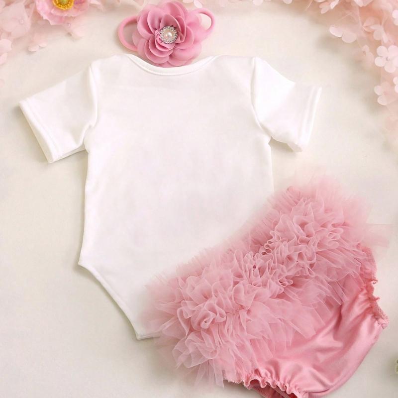 Infant Photography Clothing Breathable Polyester Fabric Multi Color Option Newborns Studio Props with Matching Headwear
