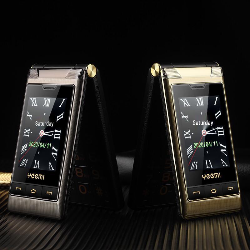 Yimi G10-C Business Flip Phone for Seniors: Large Buttons, Loud Sound, Big Font, Long Battery Life, Multi-language Support