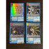 Used Old Digimon Card Lucemon 4 Piece Set Falldown Satan Larva