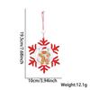 Wooden Christmas Artistic Ornaments Featuring Charming Reindeer Snowflakes And Characters Gingerbread
