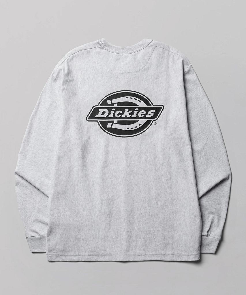 Dickies Bag Mono Logo Long Sleeve White Melange
