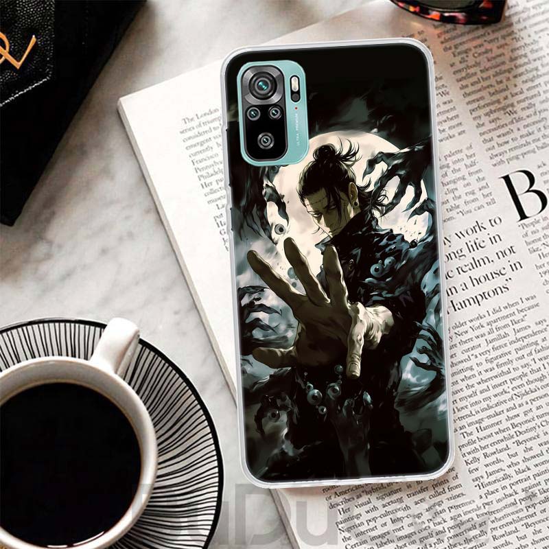 Kaisen J-Jujutsu Geto Suguru Cover For Xiaomi Redmi Note 14 13 12S 12 11 Pro Plus Phone Case 11S 10S 10 11E 11T + 9S 9 Print Coq