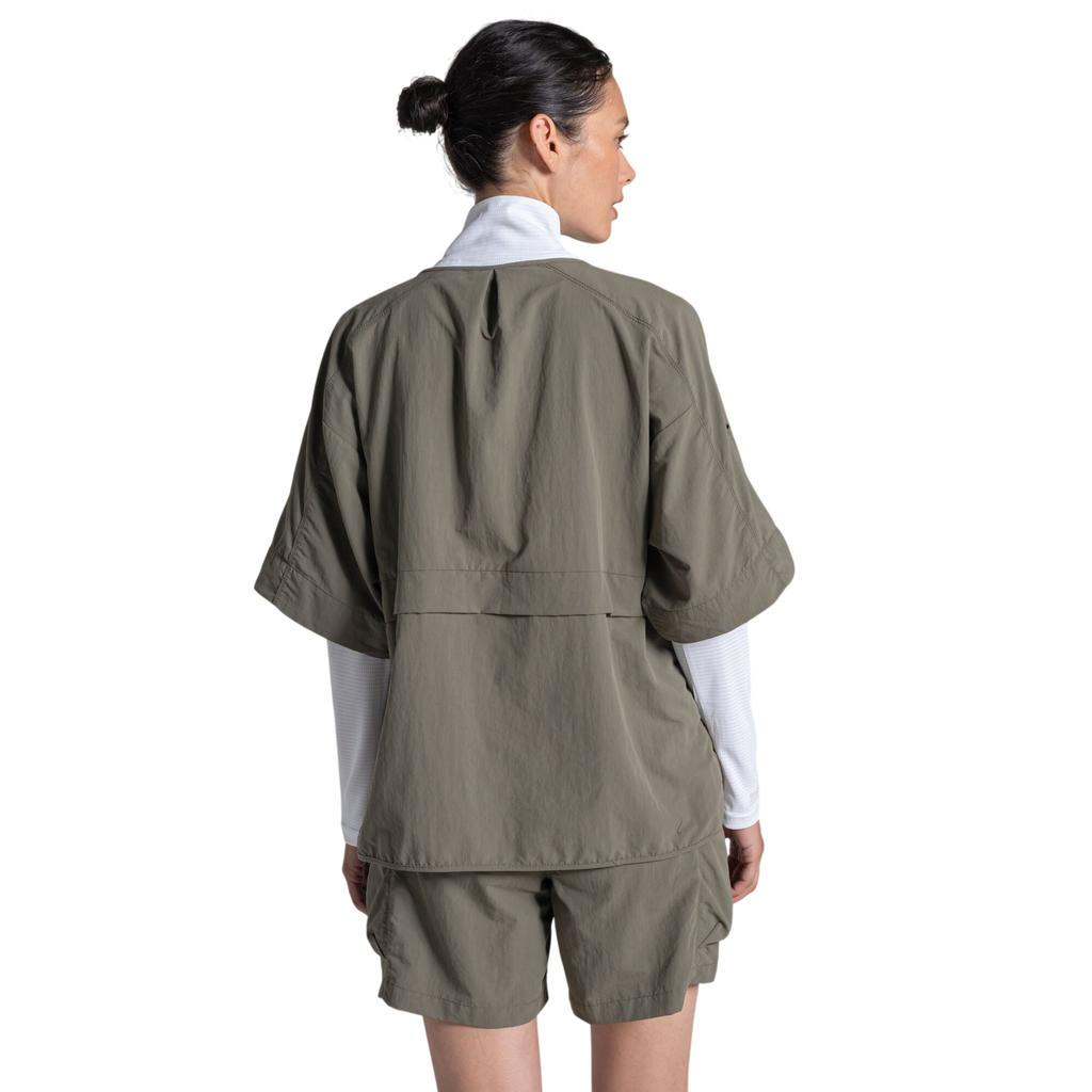 CRAGHOPPERS Camicia da Donna/Signora Medina Nosilife a Maniche Corte Sopra la Testa