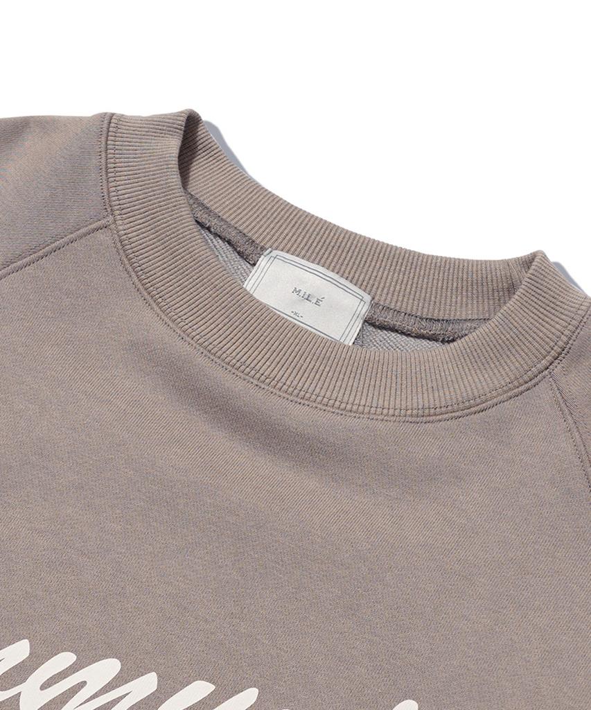 Deomail [Set]Community 54 Sweat Shirts Pants - Brown