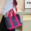 Damaxelväska Tjock Casual Canvasväska Dam Crossbodyväska Designerväska Shoppingväska Plånböcker och Handväskor