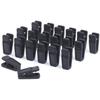 New 4pcs/Removable Plastic Clips for Clothes Coat Hangers