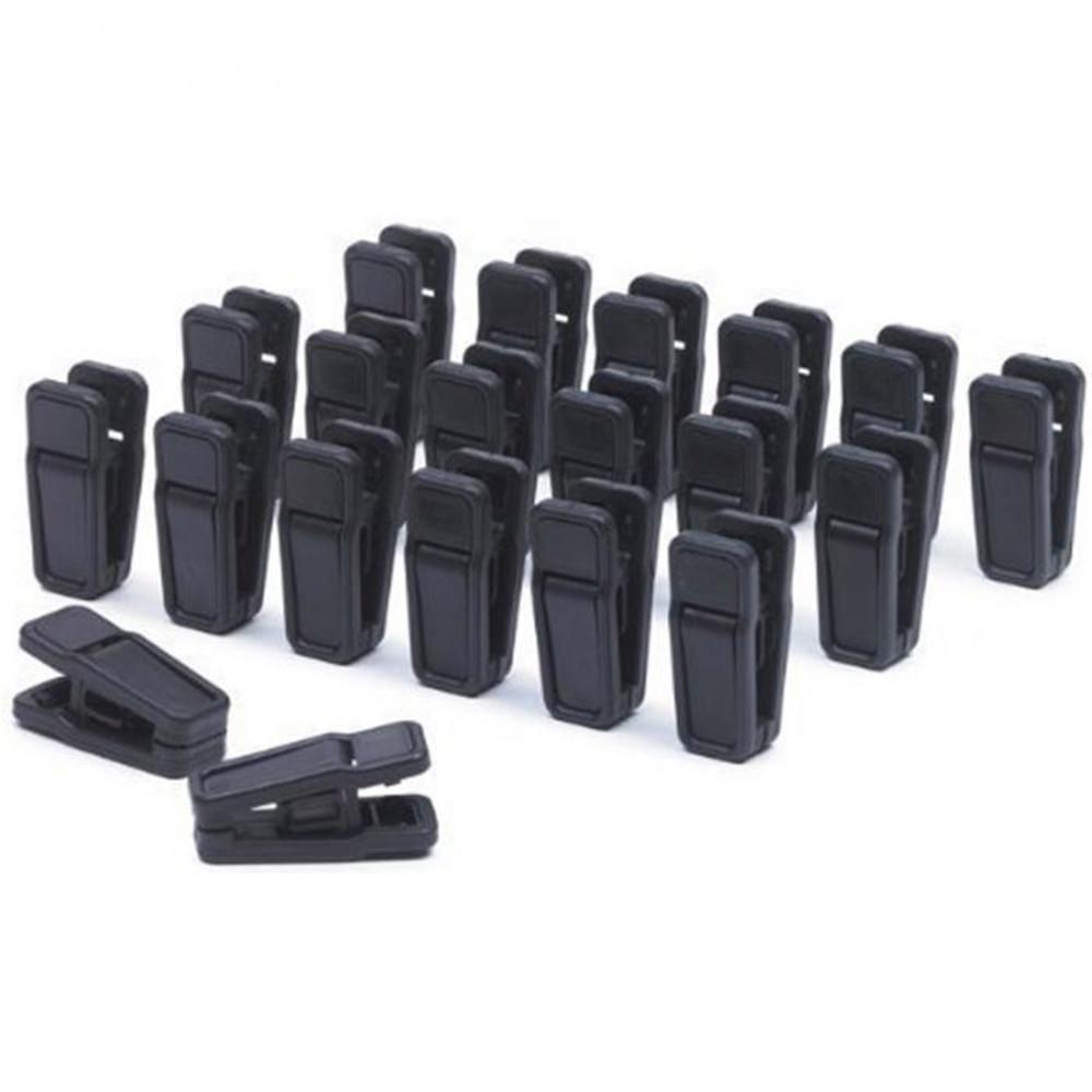 New 4pcs/Removable Plastic Clips for Clothes Coat Hangers