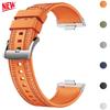 Sportowy pasek do Huawei watch fit 4 4pro 3 Silikonowy nylonowy pasek do Huawei band fit 3 4pro 4 zamienny Bransoletka smartwatcha