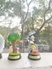 Re Ment  Peanuts Anime Snoopy SWING ORNAMENT Surfing Piano Action Figure Model Toys Collectible Ornaments For Kids Gift