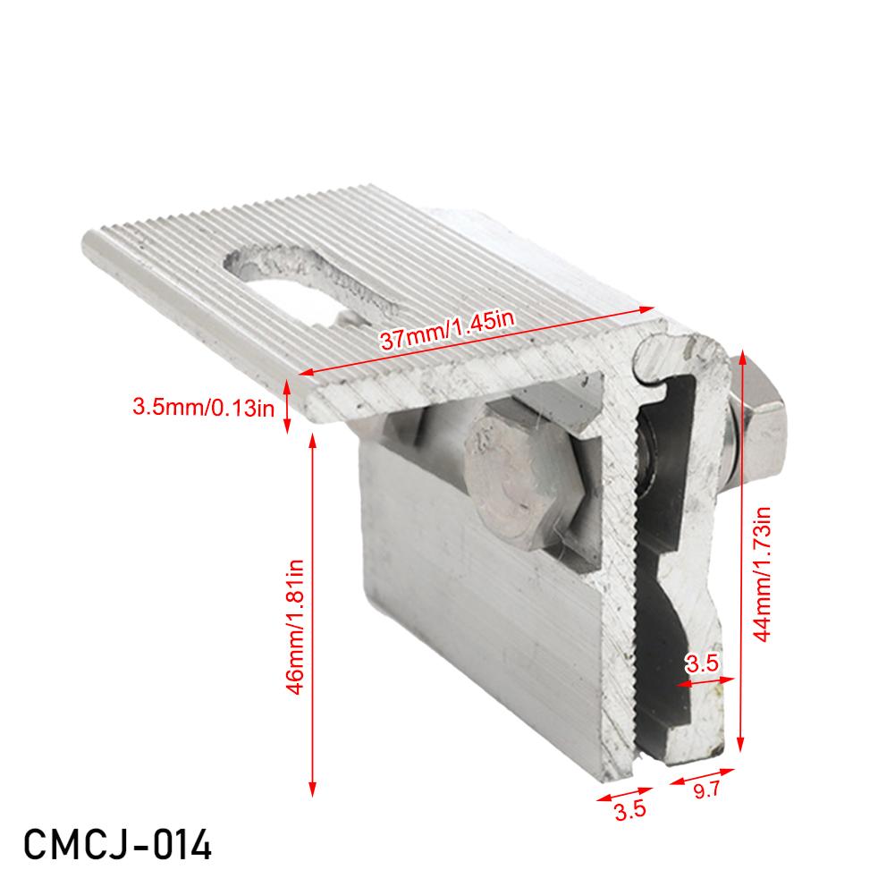 Aluminum Alloy PV Solar Module Durable Horizontal Mounted