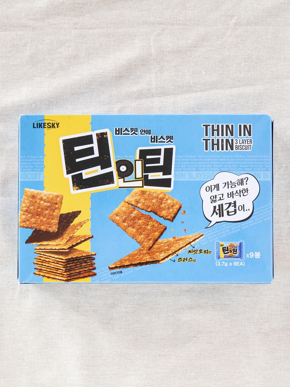 Tin-in-Tin Biscuits 200g 1ea