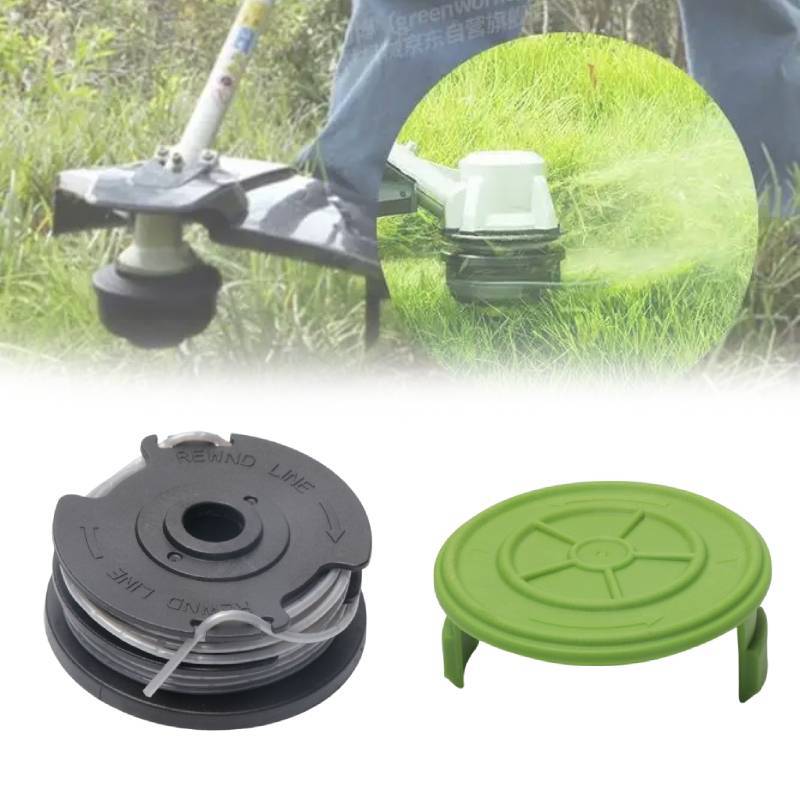 Dual Eater Line String Trimmer Replacement Spool Greenworks Supplies Tool