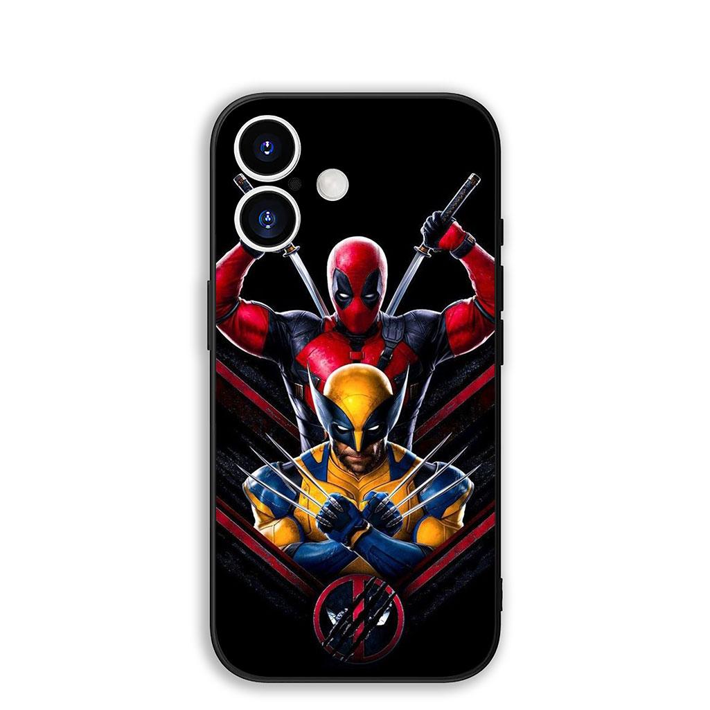 

Cover for Motorola Moto Edge 70 60 Fusion NEO Pro G Stylus G56 G96 G52 G04 G05 Protective Phone Case Wolverine Marvel Deadpool Motorola Moto G52