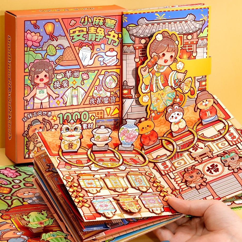 Cartoon Sticker Book Kpop Decorative Scrapbooking Stickers Cute Material Sticker Decoration