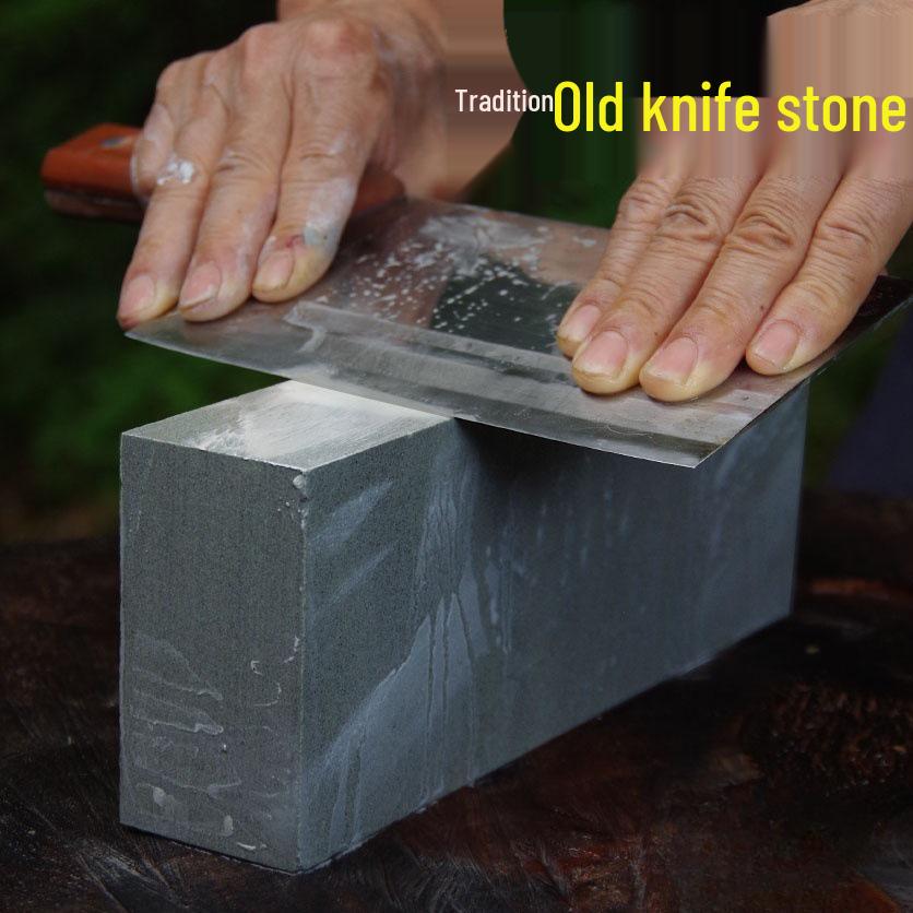 Natürlicher grüner Wetzstein Messerschärfer für den Heimküchengebrauch