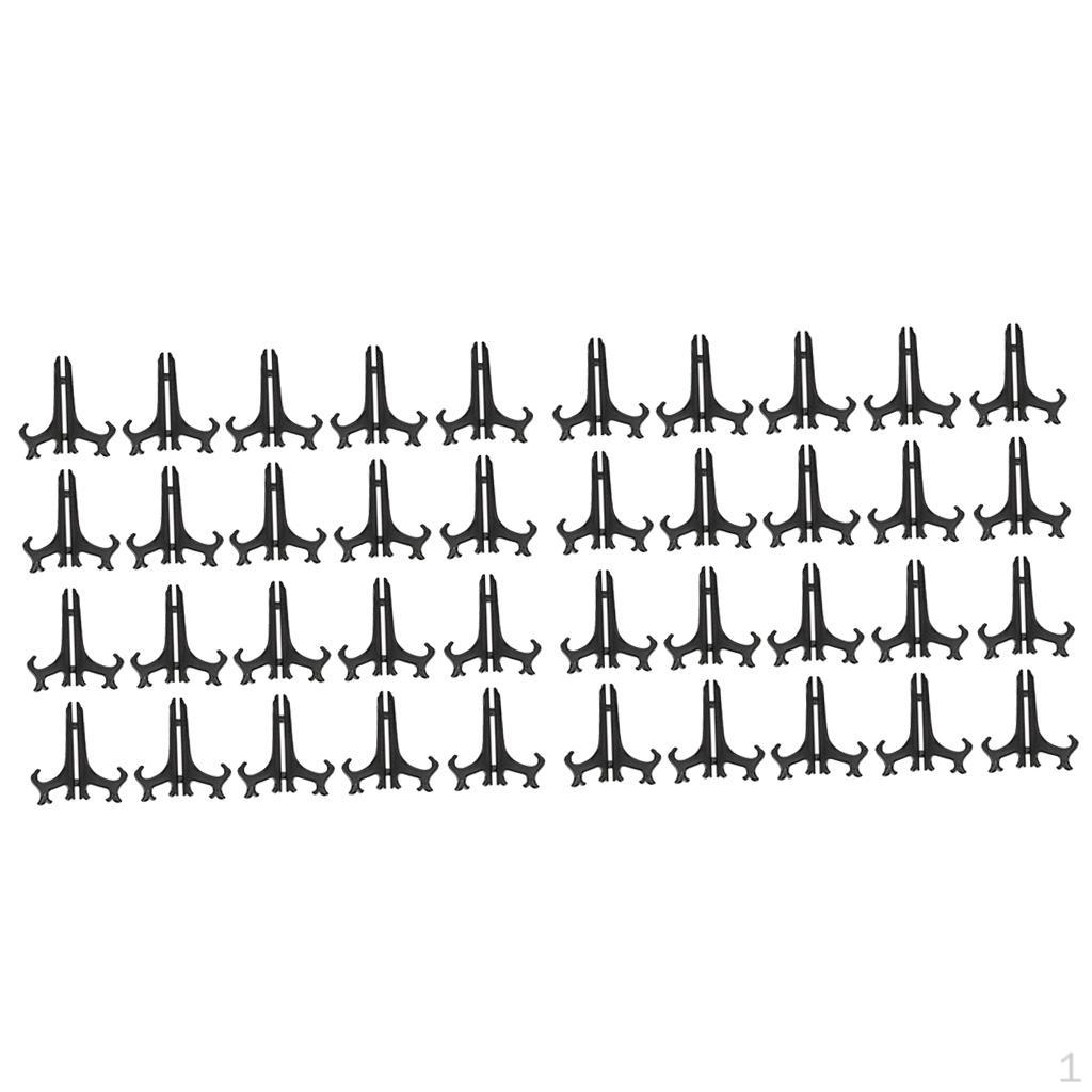 

40 шт. И Маленькая Пластиковая Подставка-Мольберт для Дисплея Фото Декоративная 4